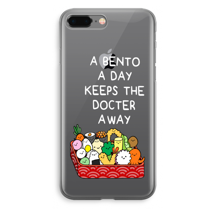Bento a day: iPhone 8 Plus Transparant Hoesje