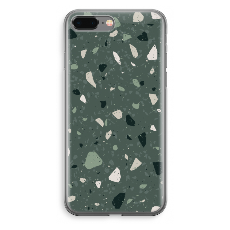Terrazzo N°19: iPhone 8 Plus Transparant Hoesje