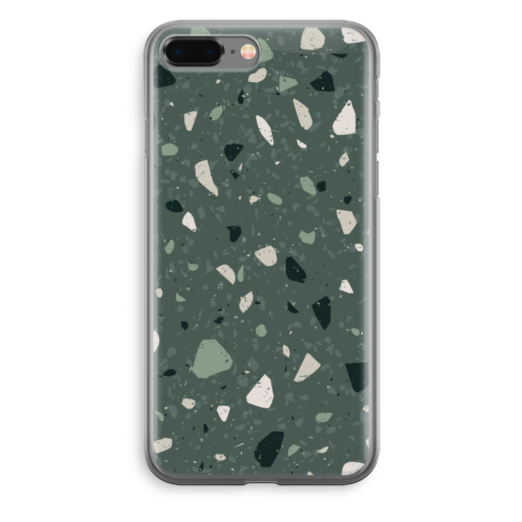 Terrazzo N°19: iPhone 8 Plus Transparant Hoesje