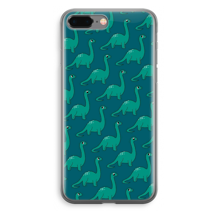 Diplodocus: iPhone 8 Plus Transparant Hoesje