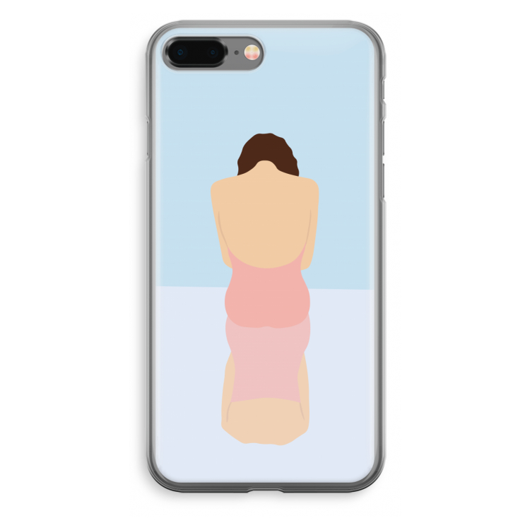 Mirror: iPhone 8 Plus Transparant Hoesje