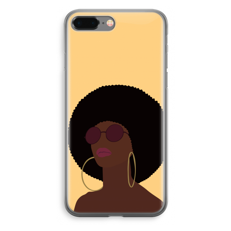 Golden hour: iPhone 8 Plus Transparant Hoesje