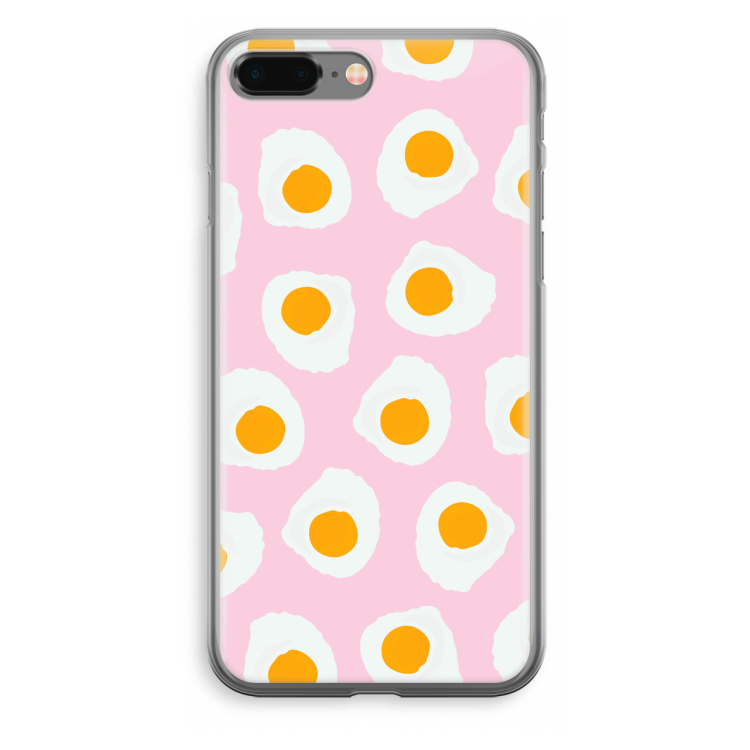Dancing eggs: iPhone 8 Plus Transparant Hoesje