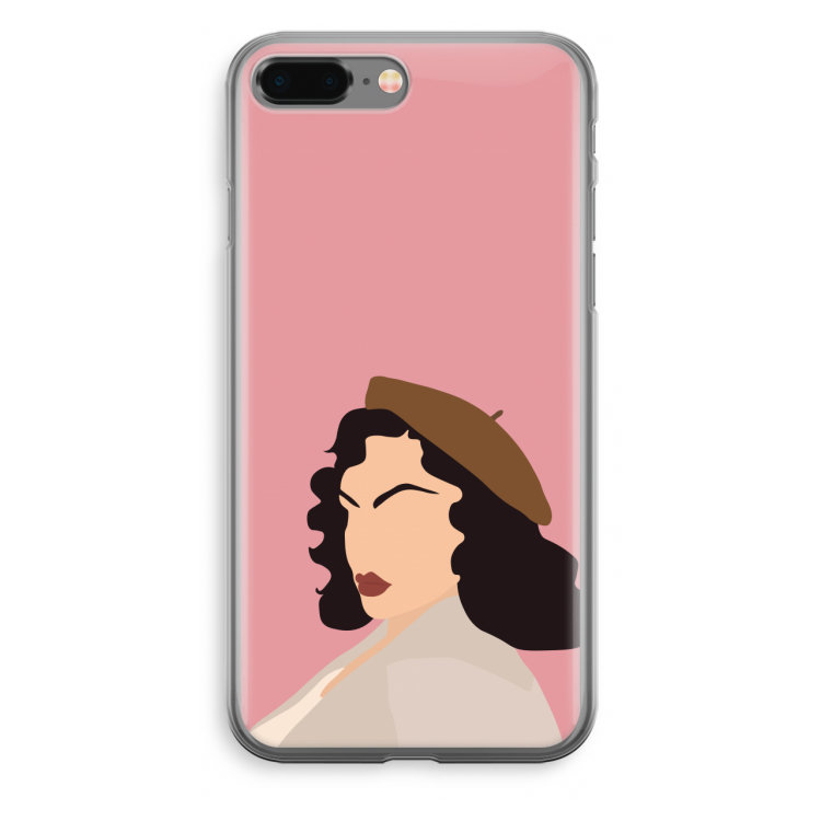 Confidence: iPhone 8 Plus Transparant Hoesje