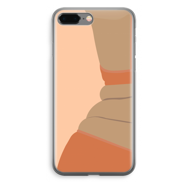 Bikini: iPhone 8 Plus Transparant Hoesje