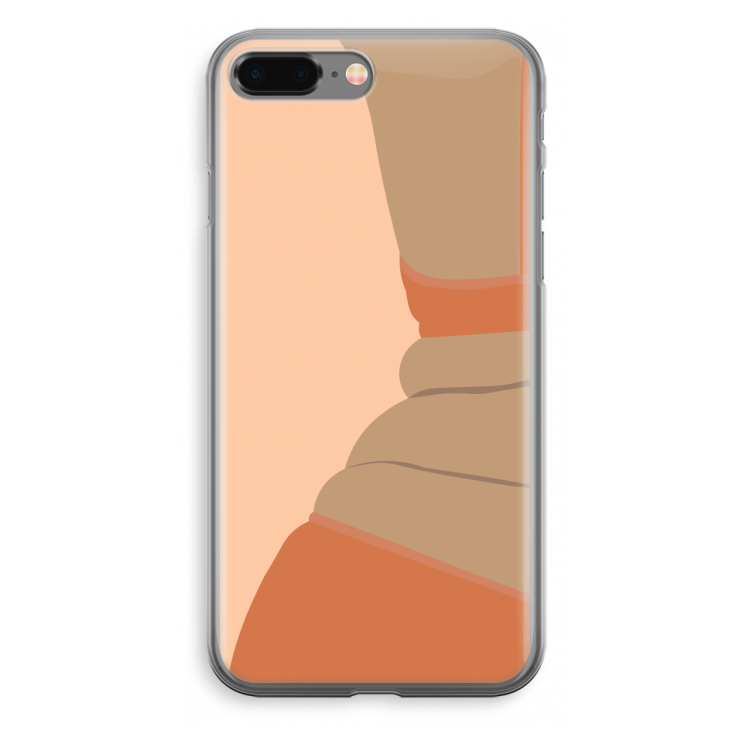 Bikini: iPhone 8 Plus Transparant Hoesje