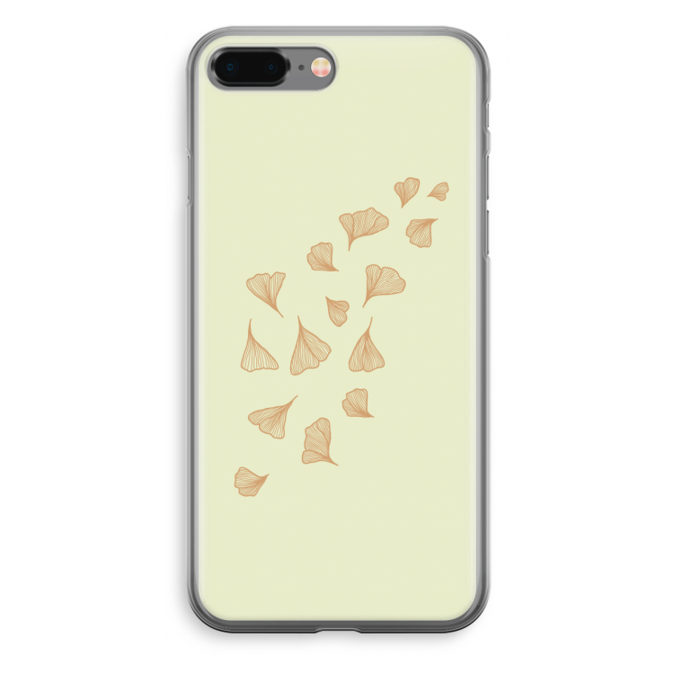 Falling Leaves: iPhone 8 Plus Transparant Hoesje