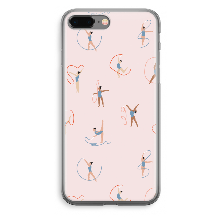 Dancing #3: iPhone 8 Plus Transparant Hoesje