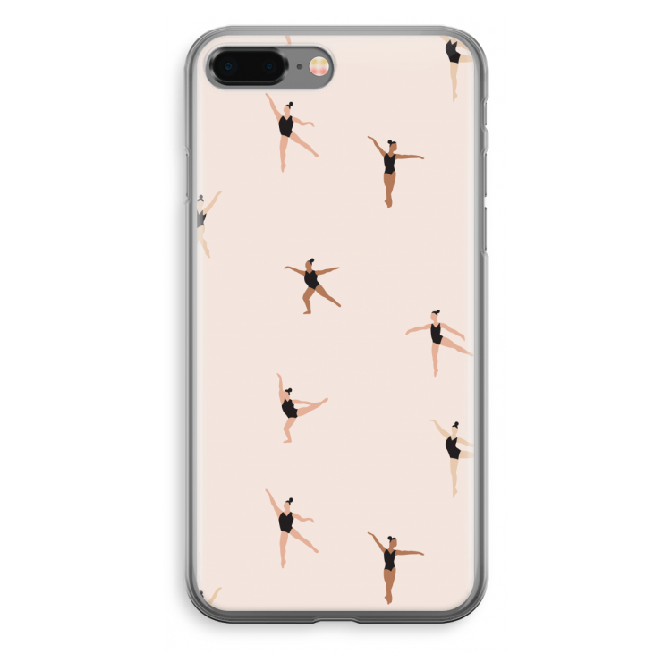 Dancing #1: iPhone 8 Plus Transparant Hoesje