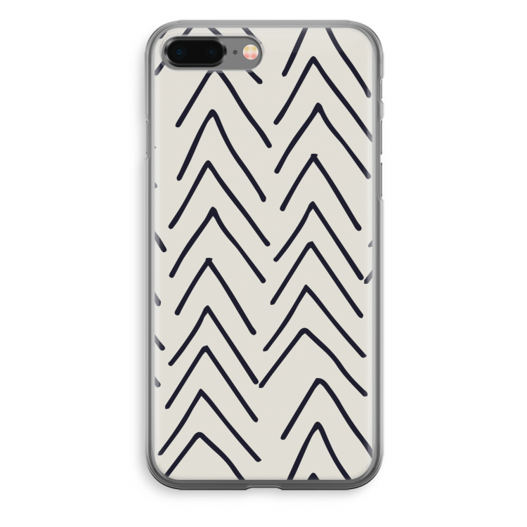 Marrakech Arrows: iPhone 8 Plus Transparant Hoesje