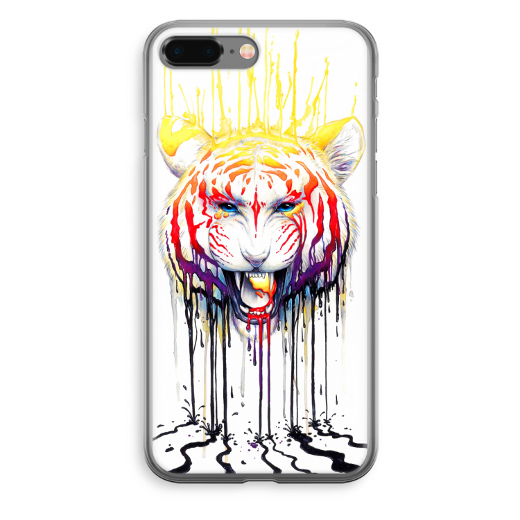 Fading: iPhone 8 Plus Transparant Hoesje
