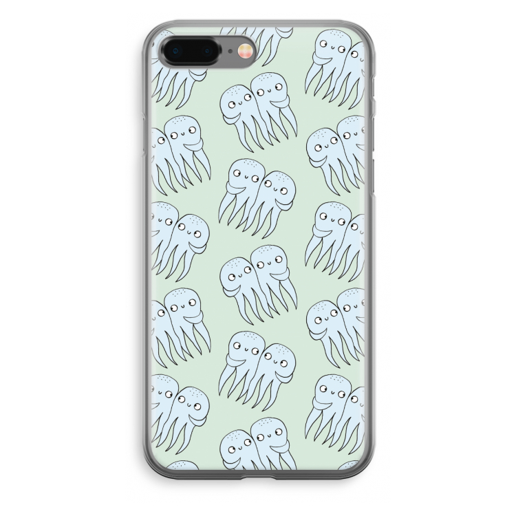 Octopussen: iPhone 8 Plus Transparant Hoesje