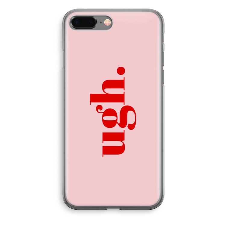 Ugh: iPhone 8 Plus Transparant Hoesje