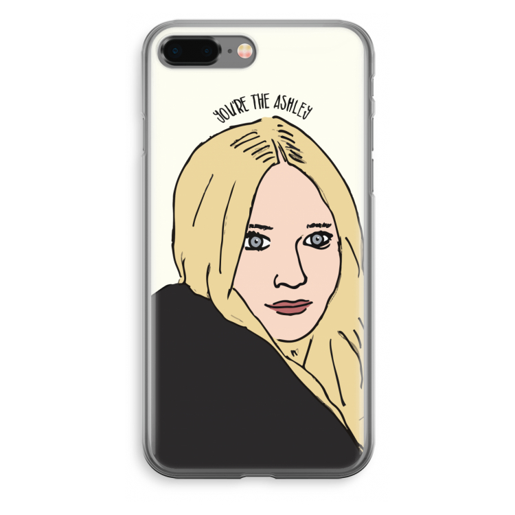Ashley: iPhone 8 Plus Transparant Hoesje