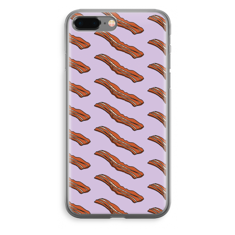 Bacon to my eggs #2: iPhone 8 Plus Transparant Hoesje