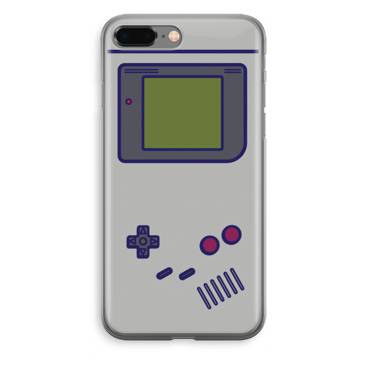 Game On: iPhone 8 Plus Transparant Hoesje