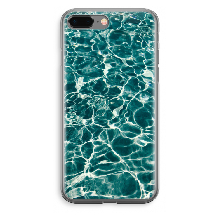 Weerkaatsing water: iPhone 8 Plus Transparant Hoesje