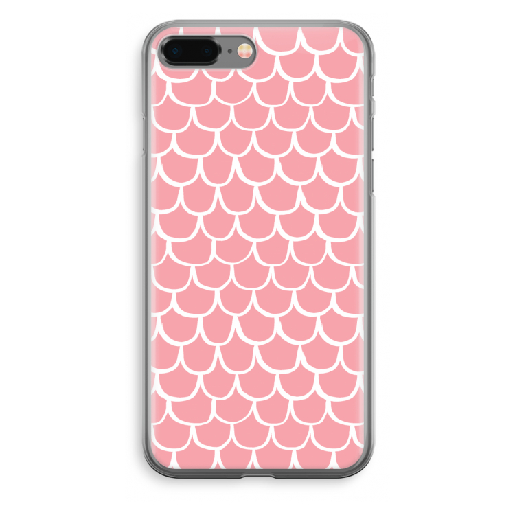 Dakpannetjes: iPhone 8 Plus Transparant Hoesje