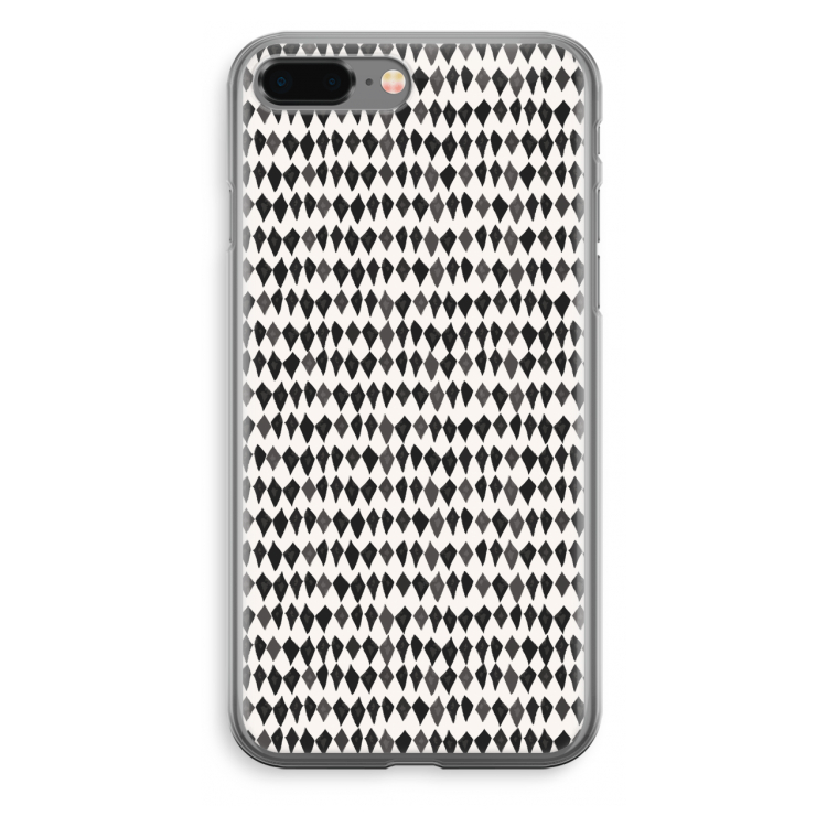 Crazy shapes: iPhone 8 Plus Transparant Hoesje