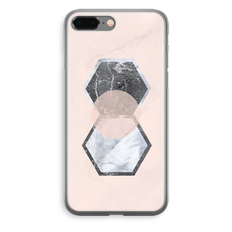 Creatieve toets: iPhone 8 Plus Transparant Hoesje