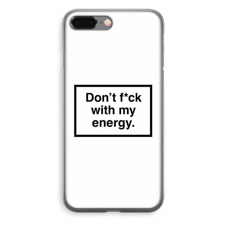 My energy: iPhone 8 Plus Transparant Hoesje