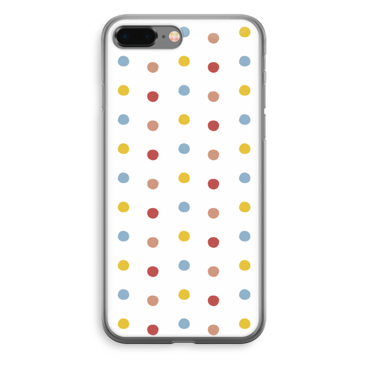 Bollen: iPhone 8 Plus Transparant Hoesje
