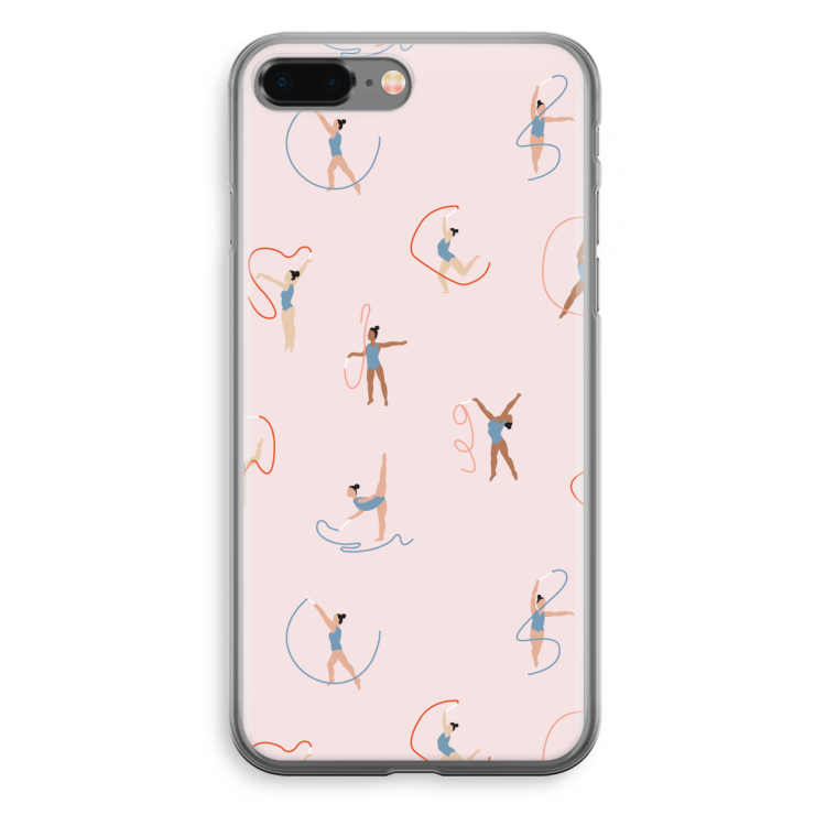Dancing #3: iPhone 8 Plus Transparant Hoesje