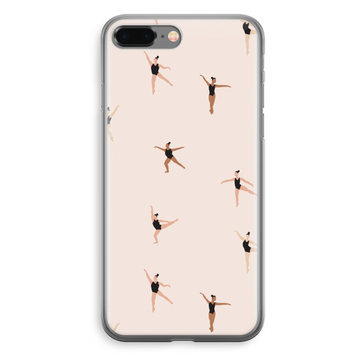 Dancing #1: iPhone 8 Plus Transparant Hoesje