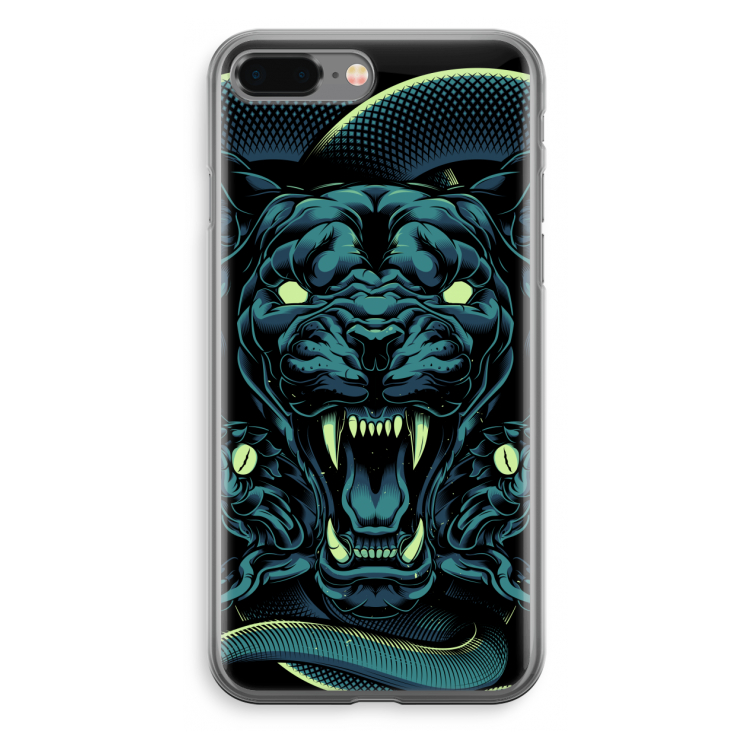 Cougar and Vipers: iPhone 8 Plus Transparant Hoesje