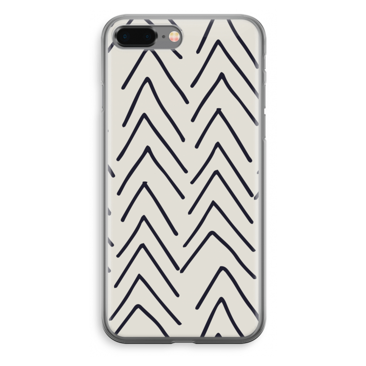 Marrakech Arrows: iPhone 8 Plus Transparant Hoesje
