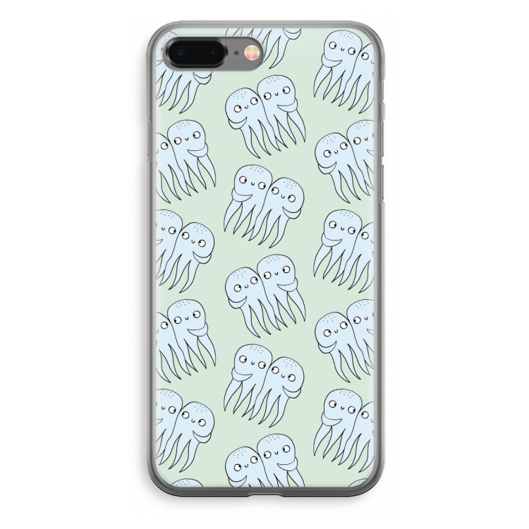 Octopussen: iPhone 8 Plus Transparant Hoesje