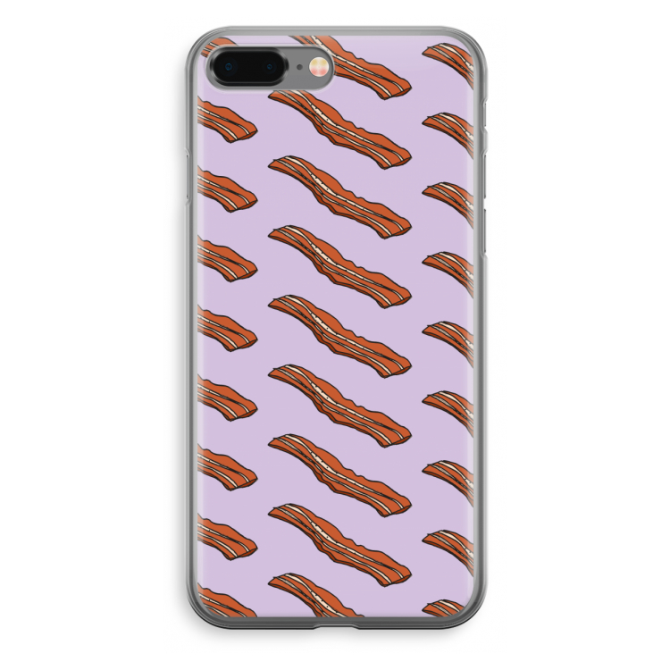 Bacon to my eggs #2: iPhone 8 Plus Transparant Hoesje