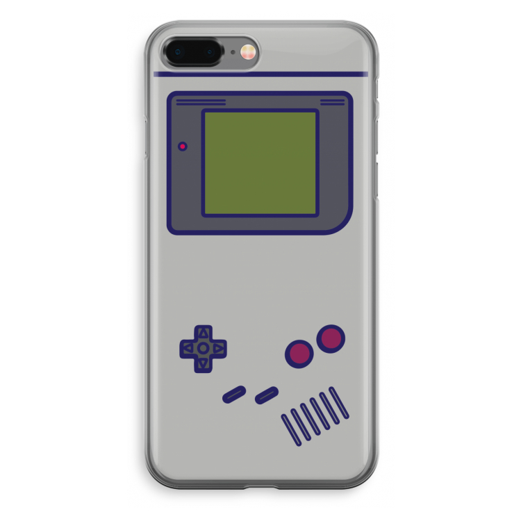Game On: iPhone 8 Plus Transparant Hoesje