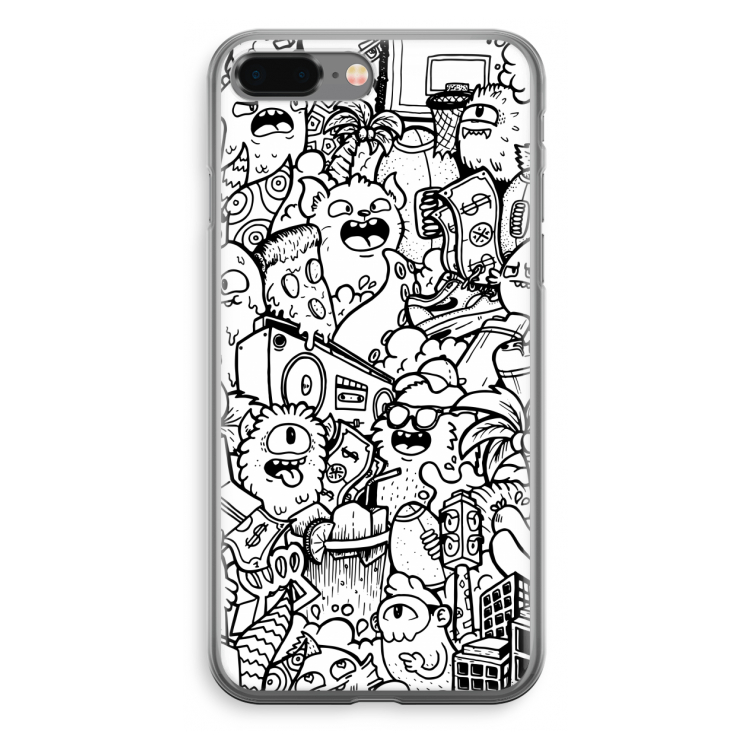Vexx City #2: iPhone 8 Plus Transparant Hoesje