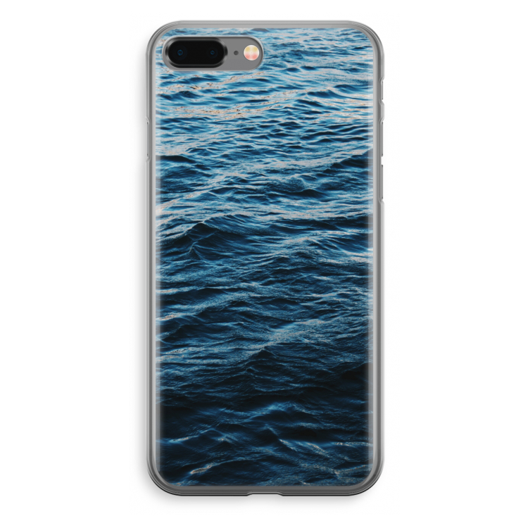 Oceaan: iPhone 8 Plus Transparant Hoesje