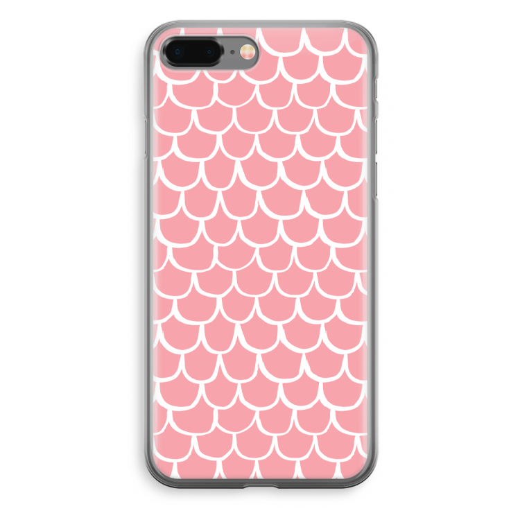 Dakpannetjes: iPhone 8 Plus Transparant Hoesje