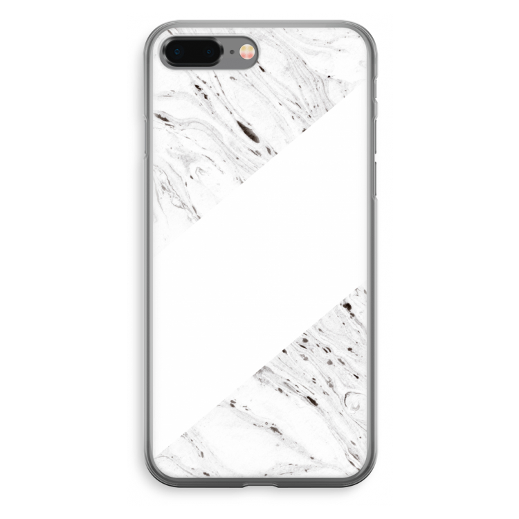 Biggest stripe: iPhone 8 Plus Transparant Hoesje