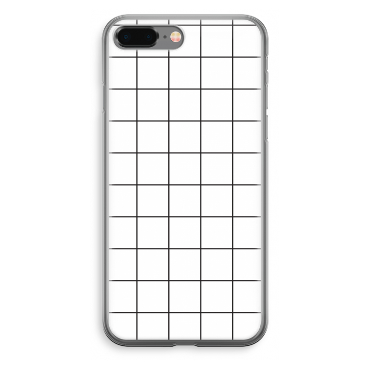 Rooster: iPhone 8 Plus Transparant Hoesje