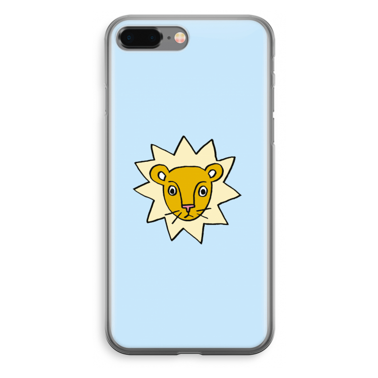 Kleine leeuw: iPhone 8 Plus Transparant Hoesje