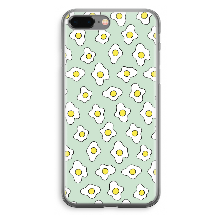 Spiegeleitjes: iPhone 8 Plus Transparant Hoesje