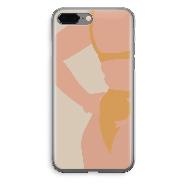 Bikini body: iPhone 8 Plus Transparant Hoesje