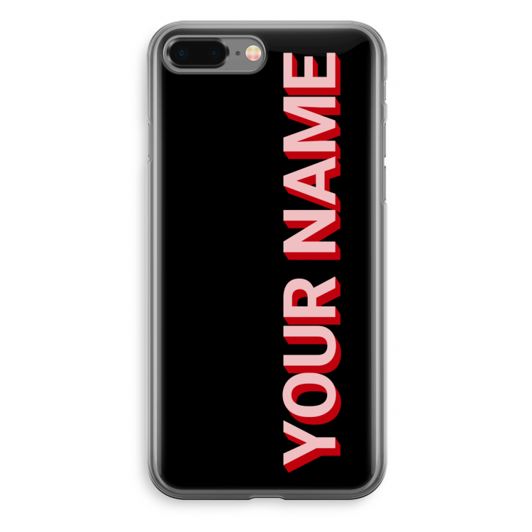 Namecase: iPhone 8 Plus Transparant Hoesje