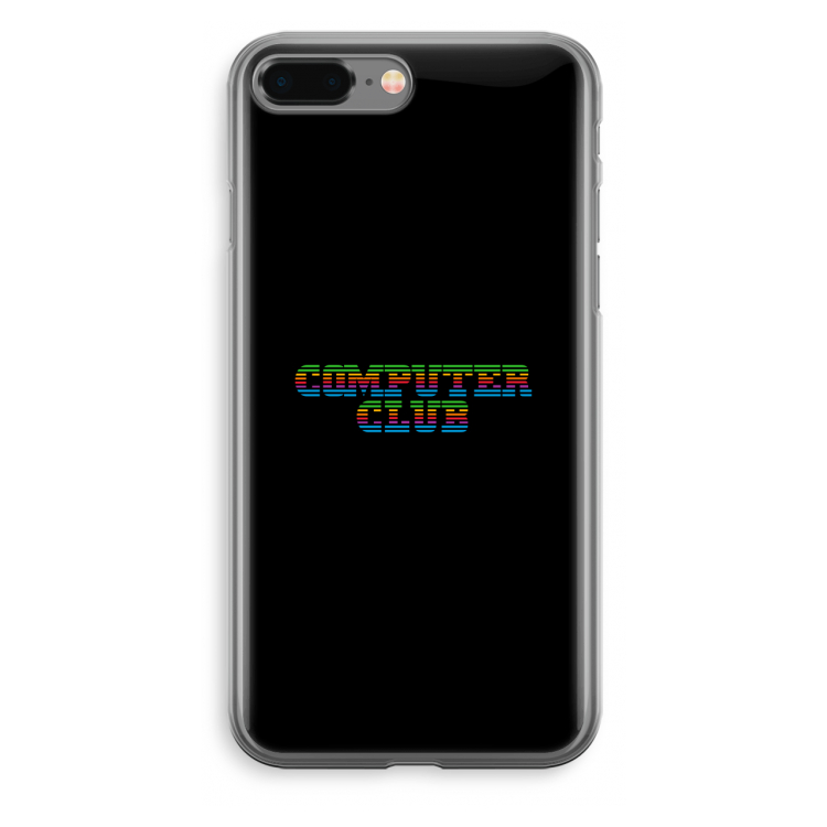 Retro: iPhone 8 Plus Transparant Hoesje