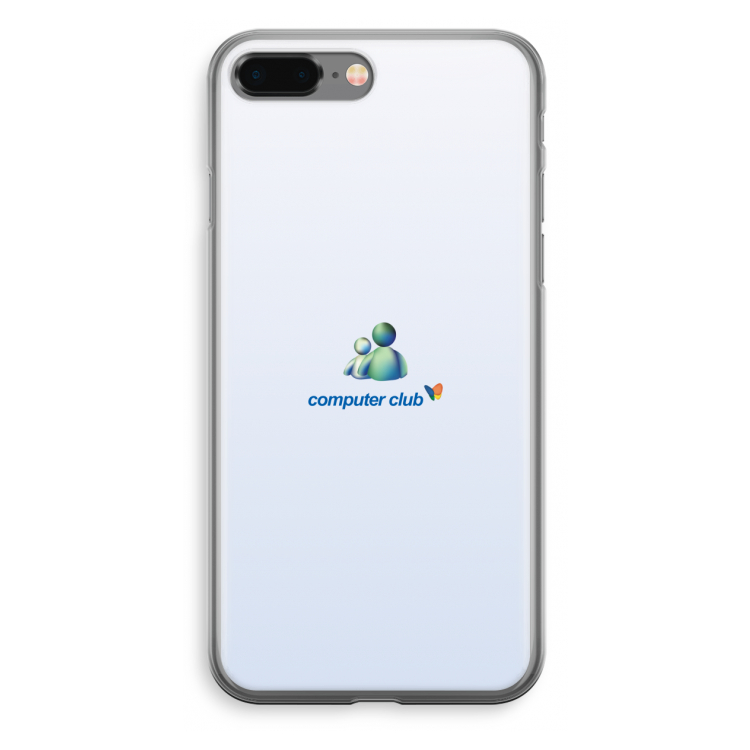 MSN: iPhone 8 Plus Transparant Hoesje