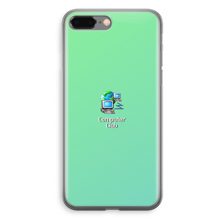 Win98: iPhone 8 Plus Transparant Hoesje