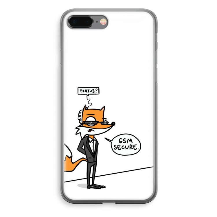 GSM secure: iPhone 8 Plus Transparant Hoesje
