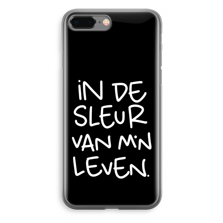 De Sleur: iPhone 8 Plus Transparant Hoesje