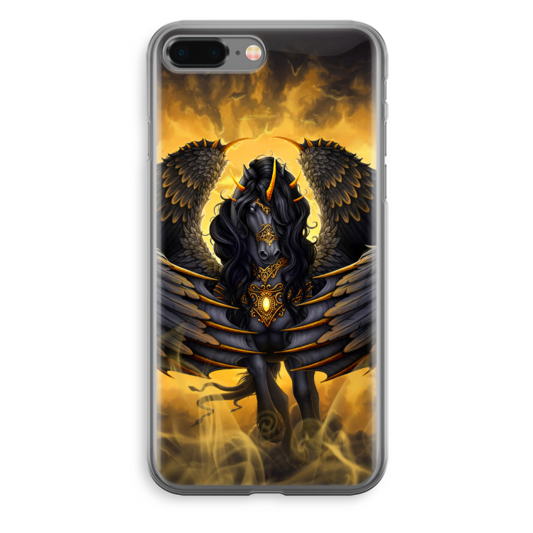 Pegasus: iPhone 8 Plus Transparant Hoesje