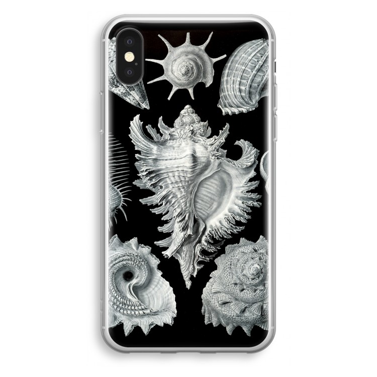 Haeckel Prosobranchia: iPhone X Transparant Hoesje