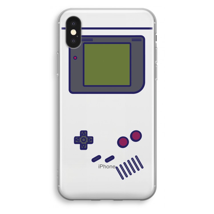 Game On: iPhone X Transparant Hoesje